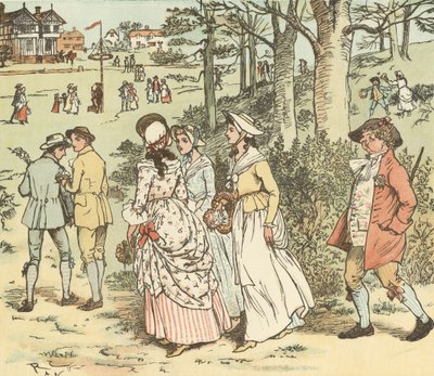 Come Lasses and Lads by Randolph Caldecott